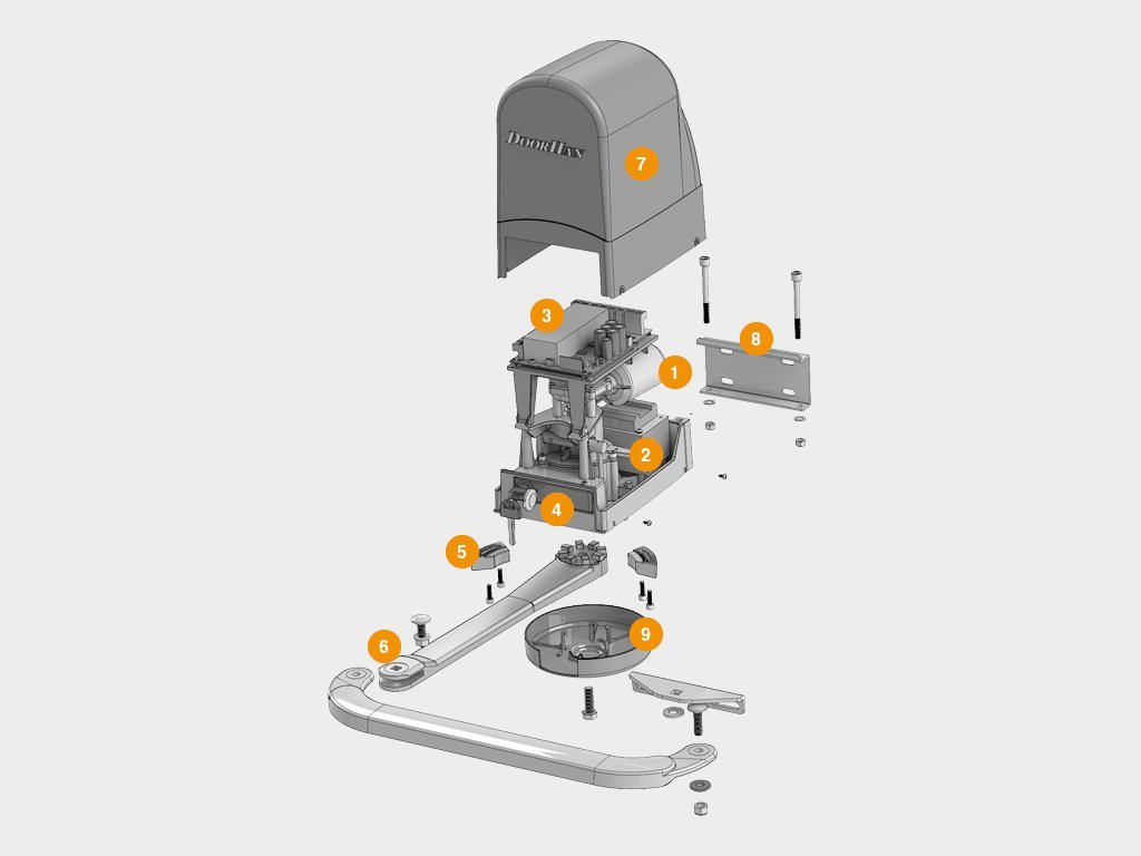 Конструкция привода ARM-230 г.Алматы